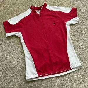 Maillot Cycliste Pearl Izumi BMC Suisse – Rouge, Taille S – Fermeture Complète